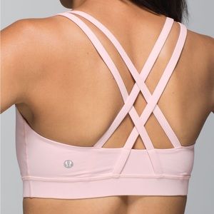 Lululemon Crossbody Bra pink blush